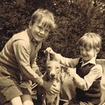 1949: Jamie, Amber, Sandy. Click image to enlarge.