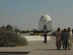 Mausoleum of Ali Jinnah.