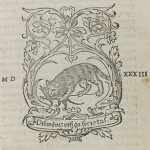 An example of the celebrated Aldine font from the titlepage to a 1502 edition of Herotodus’ Histories.